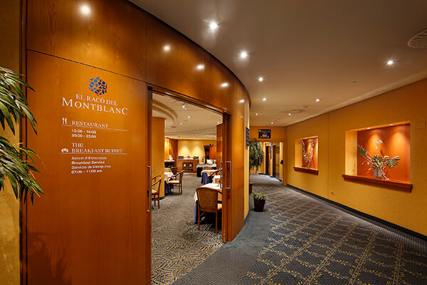 Restaurant, hcc montblanc Hotel, Barcelona | Official website